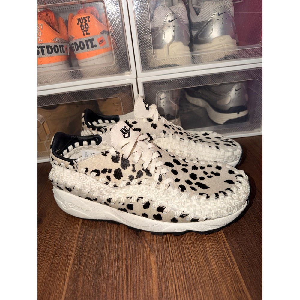 Nike Air Footscape Woven White Cow Print W